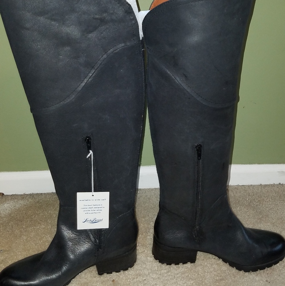 Lucky Brand Womens Knee High Boots
